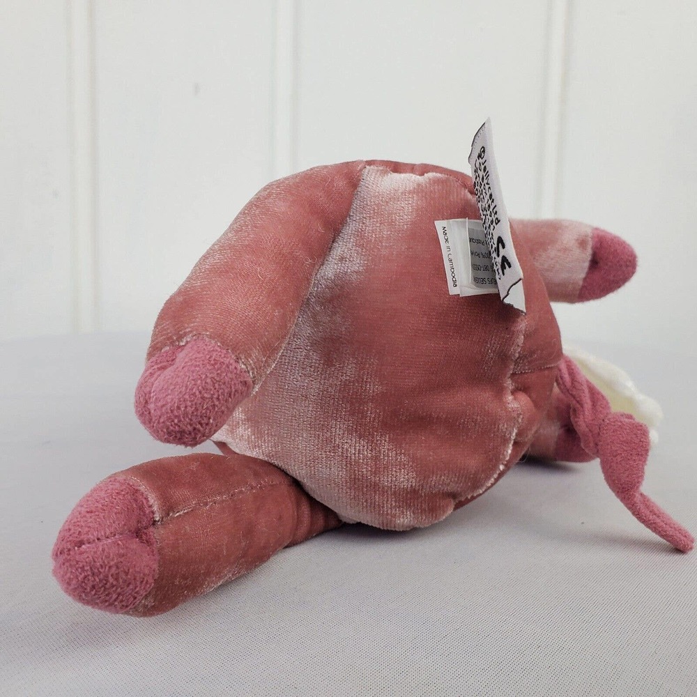 JellyCat 10 inch Piggy Might Fly Plush Crushed Velvet Pig Wings Stuffed Toy - Picture 5 of 10